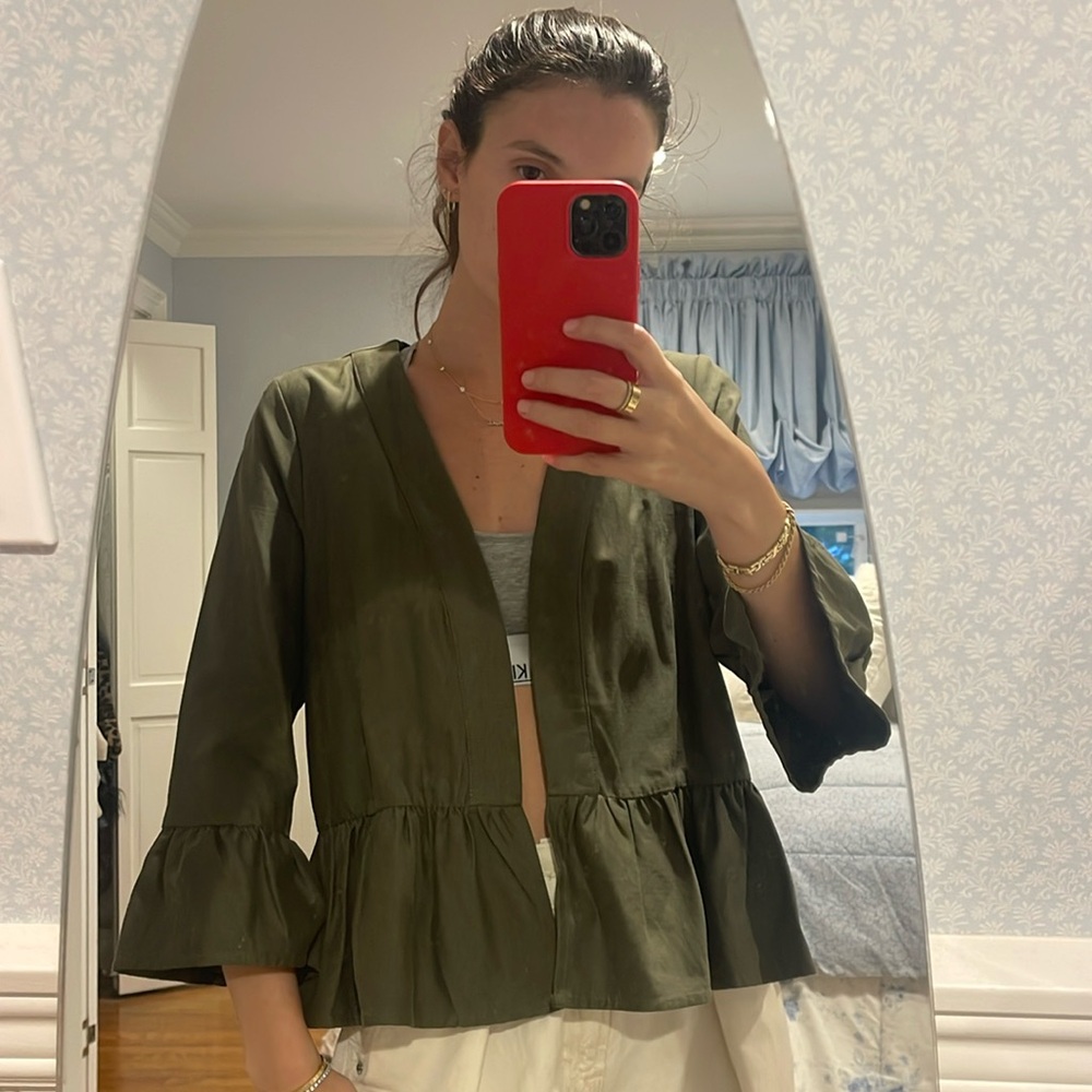 Green jacket